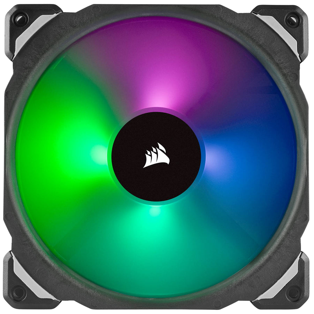 2 Pack ML140 PRO RGB LED Magnetic Levitation Case Fan Z489