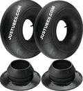 Two 6-14 7-14 Farm Tractor Implement Tire Inner Tubes With Bushings B953860