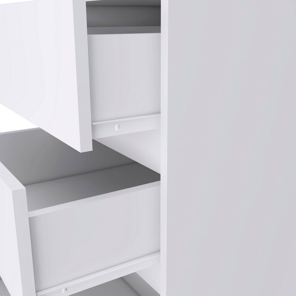 Black 3 Drawer Filing Cabinet N59611