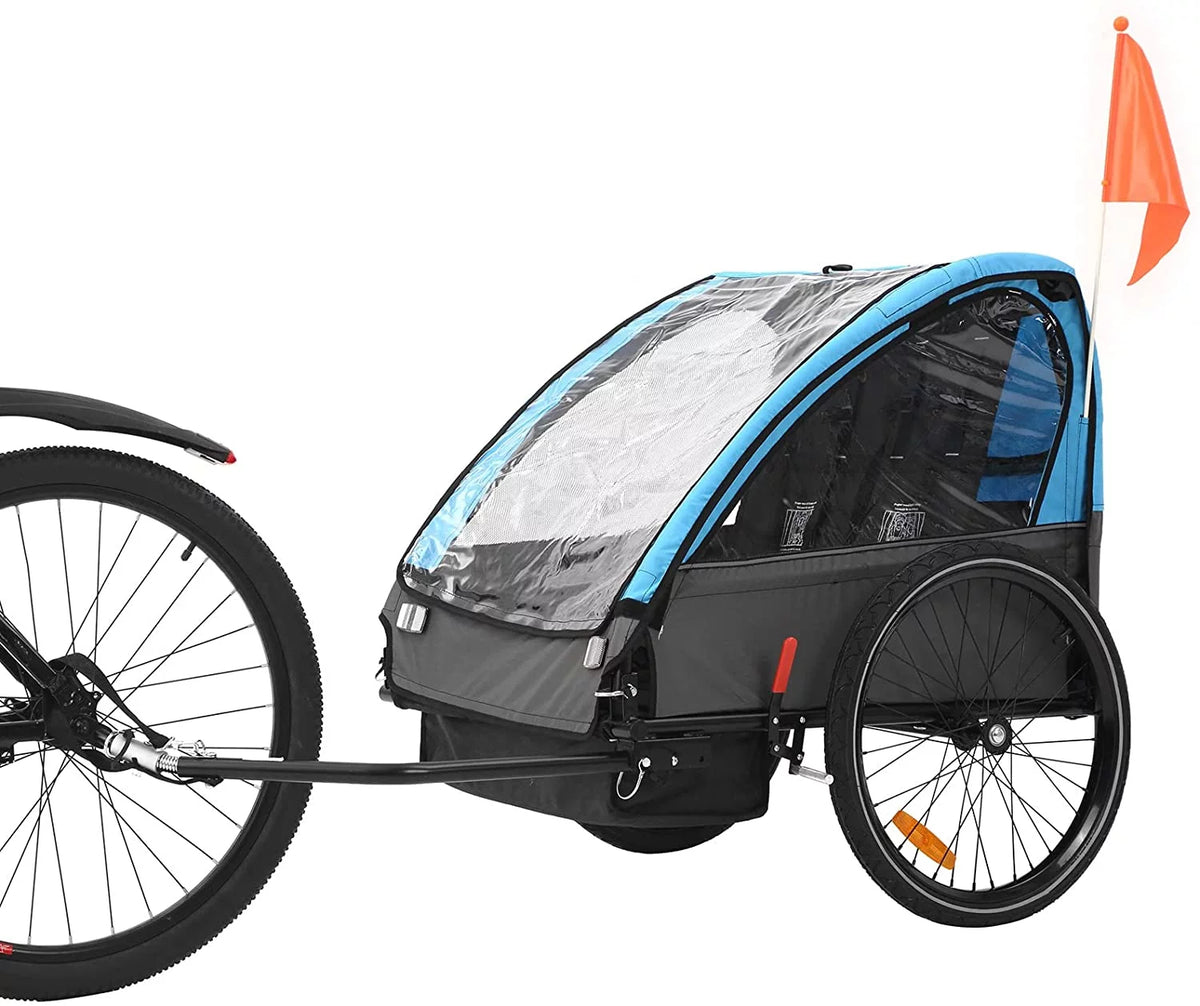 Red Foldable Kids Bike Trailer K4263