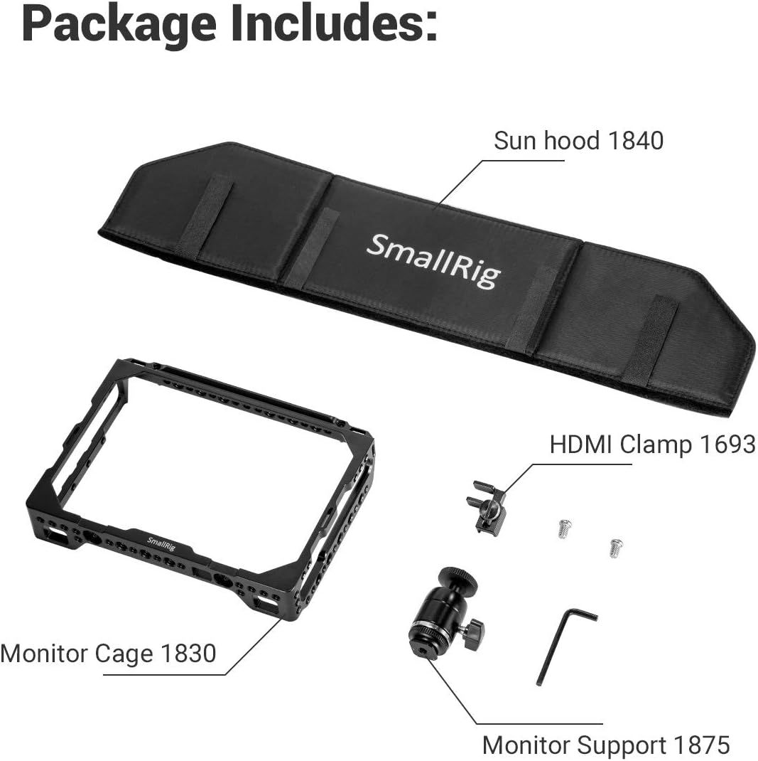 7 Monitor Cage with Sunhood I4575