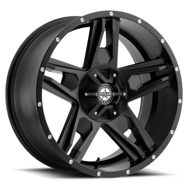 Satin Black Wheel Rim 17x8.5 V88891