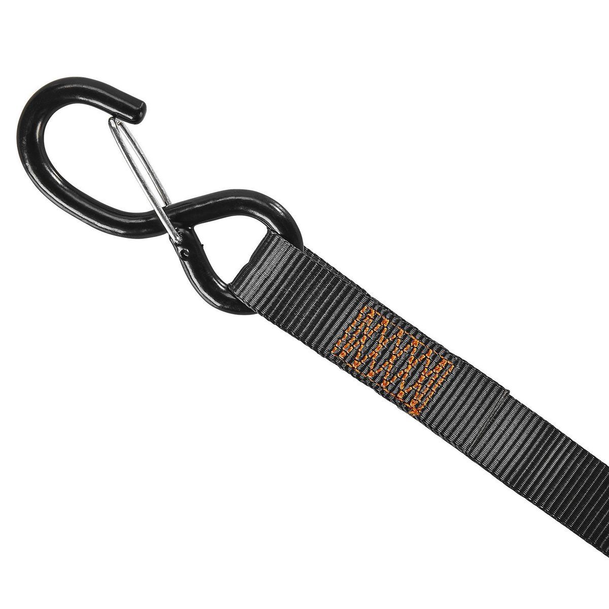 500 lb. Capacity 1 in. x 12 ft. Ratcheting Tie-Downs, 2-Pack K195553