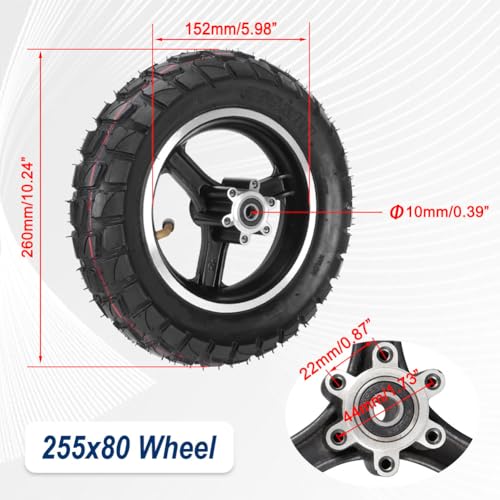 10 Inch Off Road Scooter Tire with Inner Tube U972