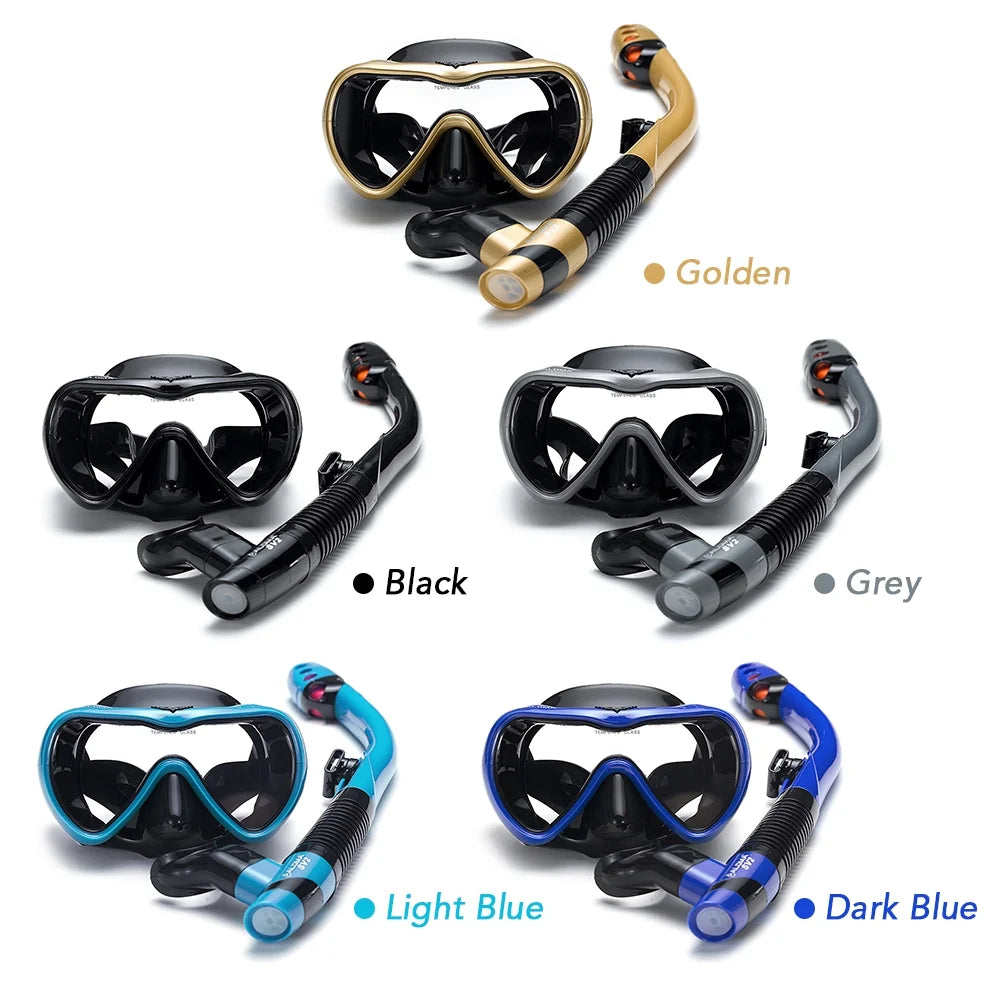 Swim Goggles and Snorkeling Tube Set C5572