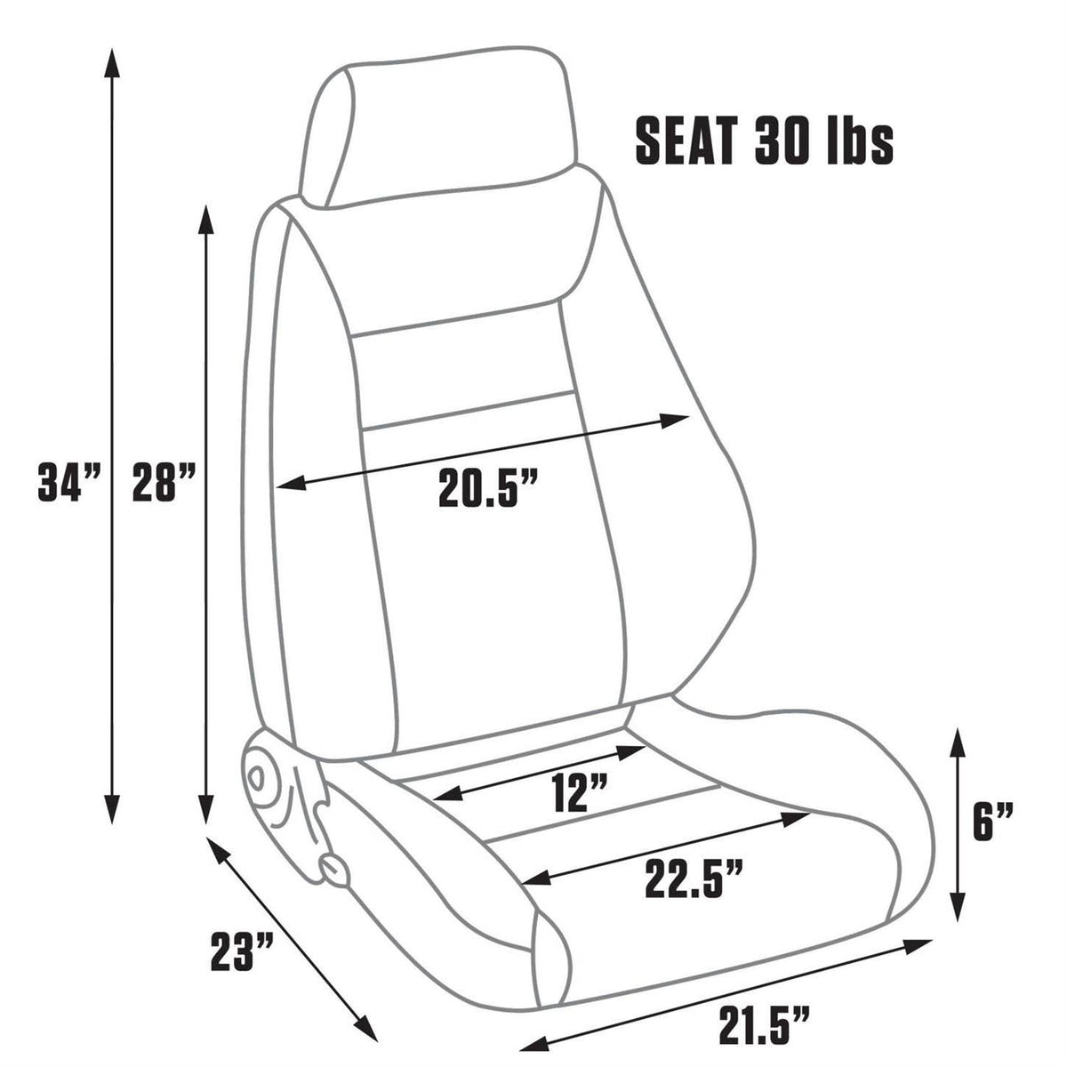 Elite Series 1100 Seat A879