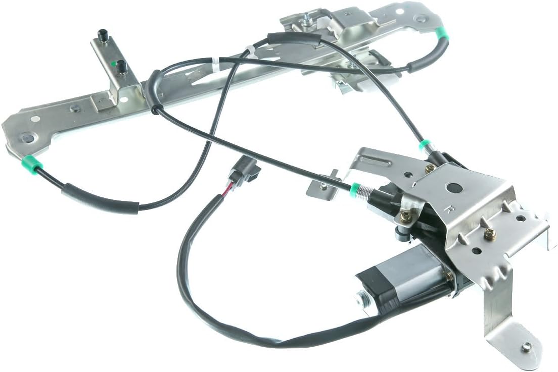 Rear Right Passenger Side Window Regulator with Motor Pack of 2 Z158