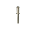 Satin Brass Round Lavatory Drain Without Overflow Z591