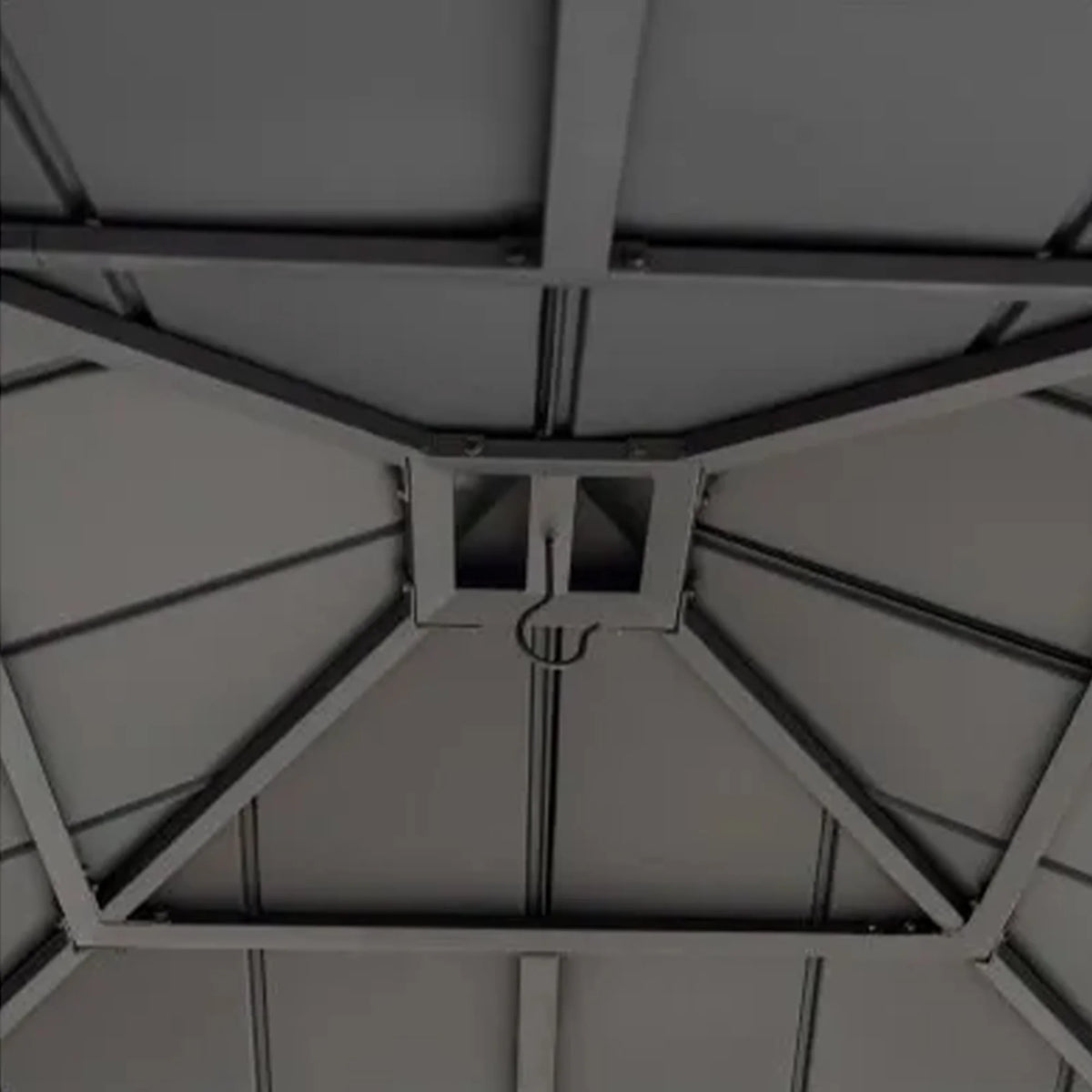 11 x 13 Foot Screened Gazebo Canopy Pergola Tent D3315