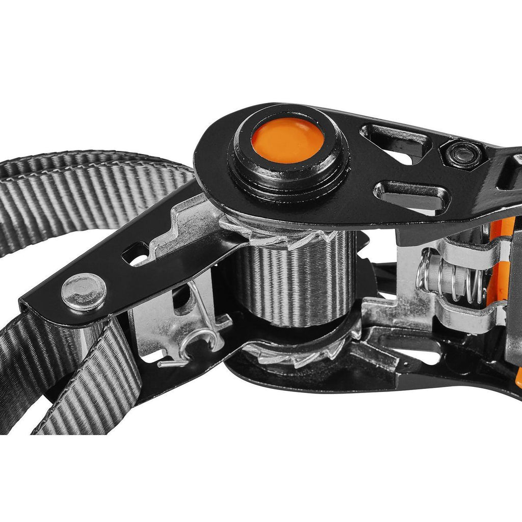 500 lb. Capacity 1 in. x 12 ft. Ratcheting Tie-Downs, 2-Pack K195553