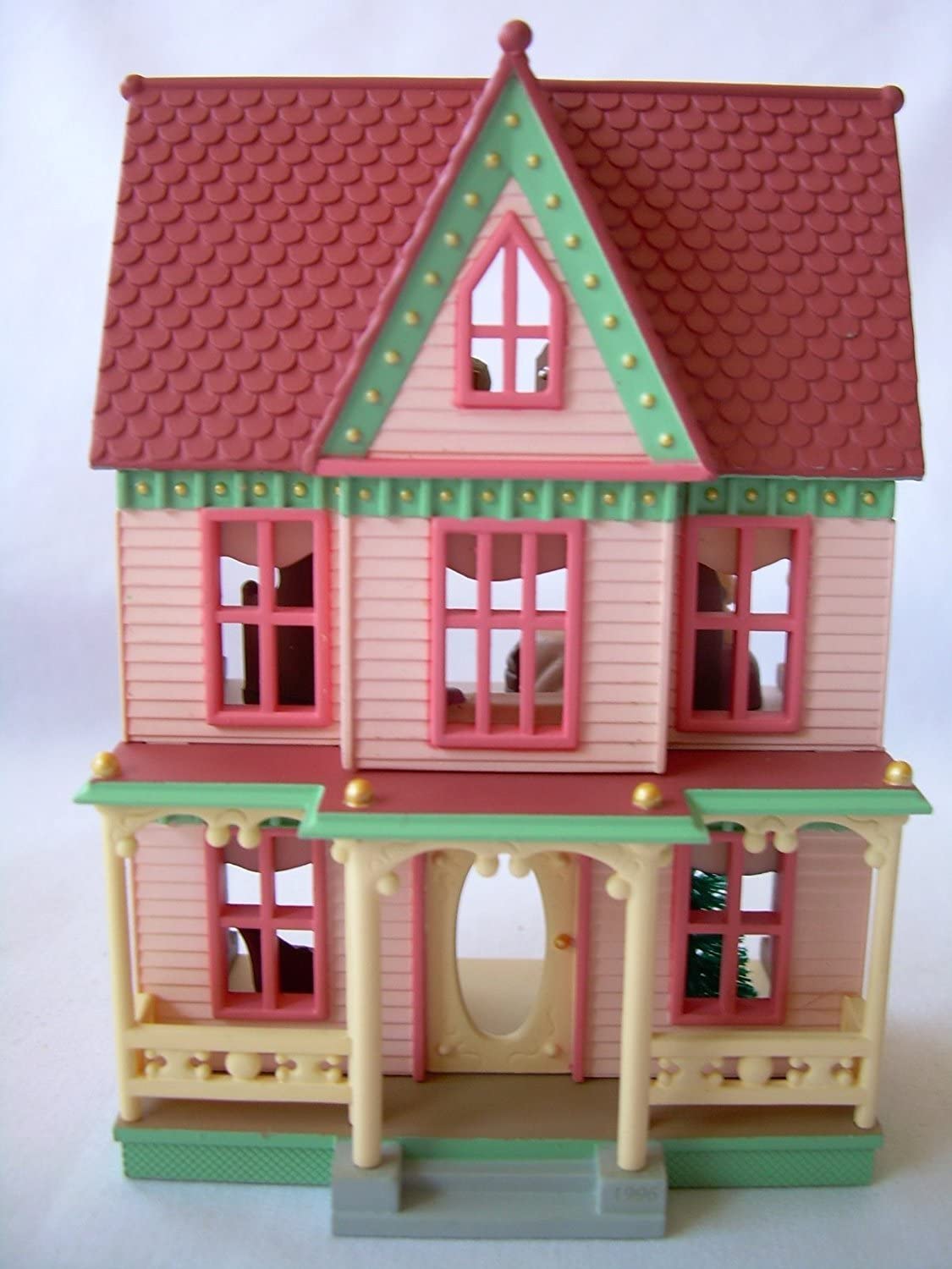 Victorian Painted Lady Christmas Tree Ornament Q442