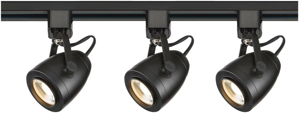 Three Light Track Kit in Black Finish, 48 inches N47679