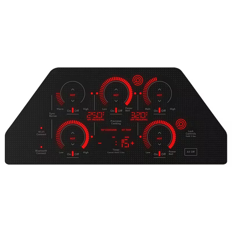 Black 5 Elements Electric Cooktop Y744