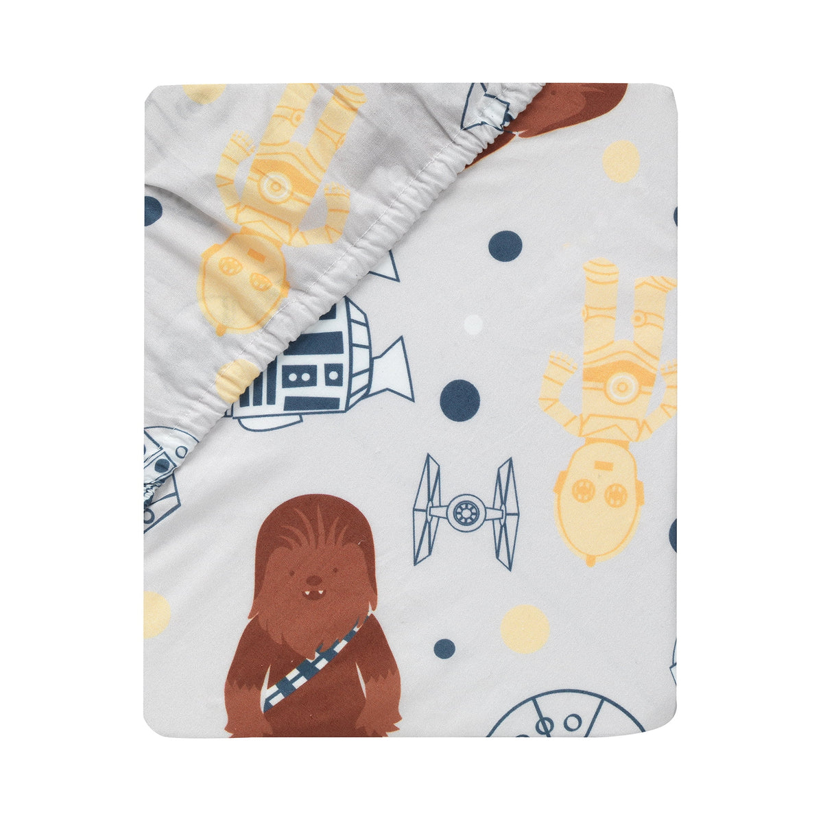100% Cotton Fitted Crib Sheet B577096