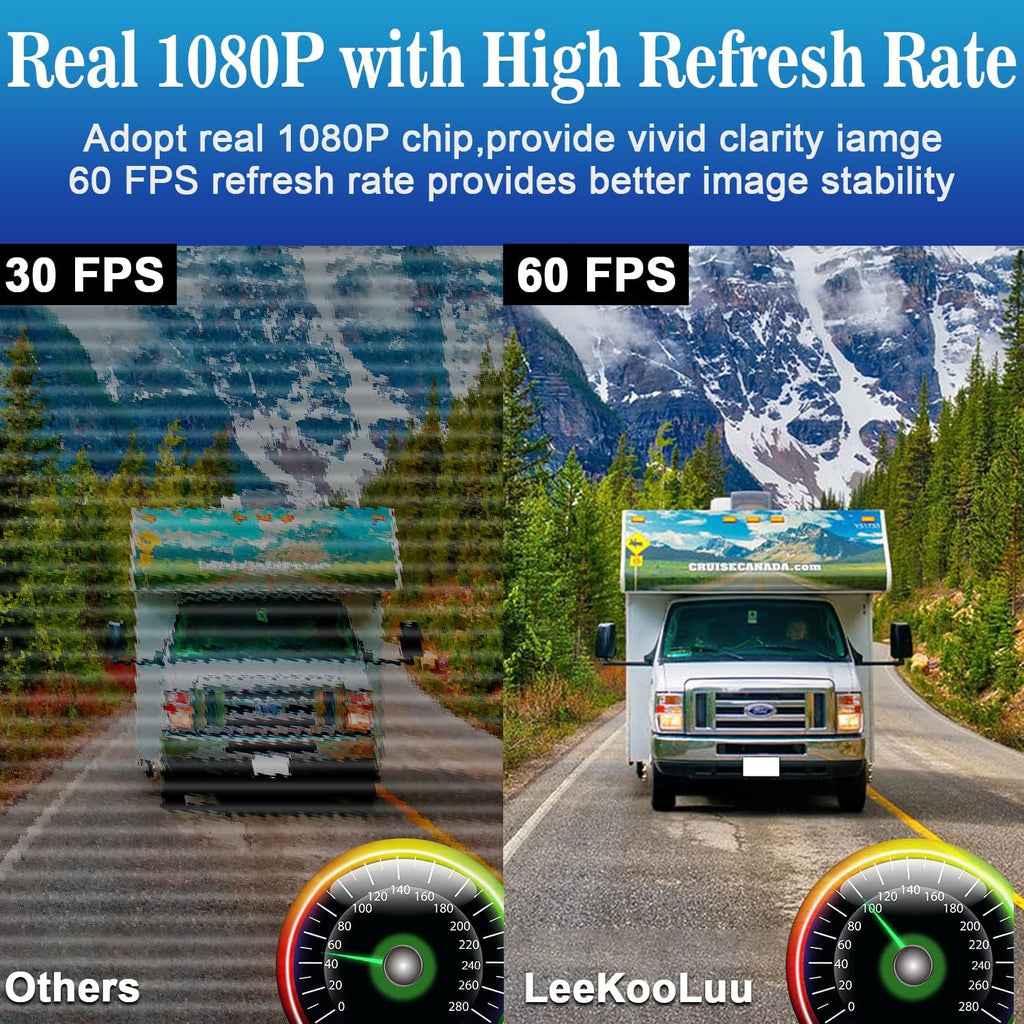 Wireless Backup Camera for RV with 7 Inch HD 1080P Monitor W657564