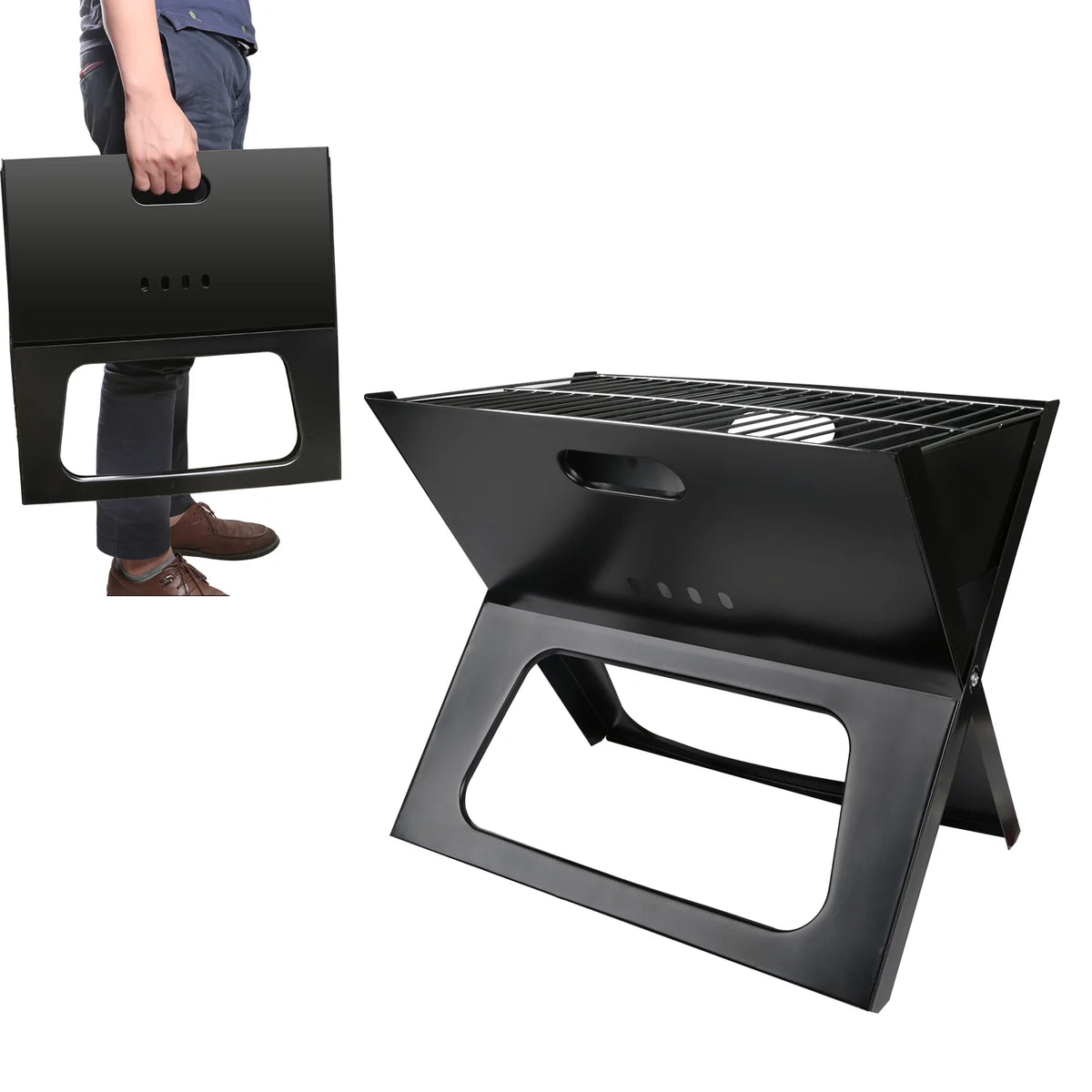 Portable Charcoal BBQ Grill W29044