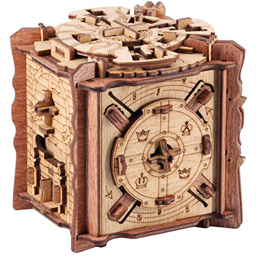 3D Wooden Puzzle Box K150989