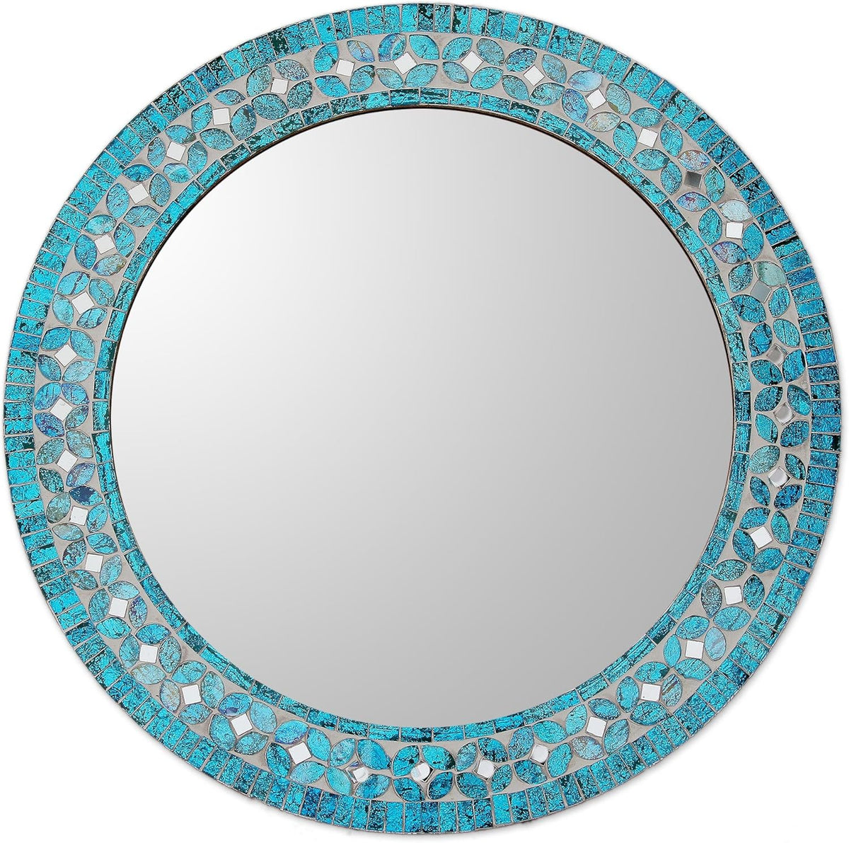 Glass Mosaic Wall Mirror B32603