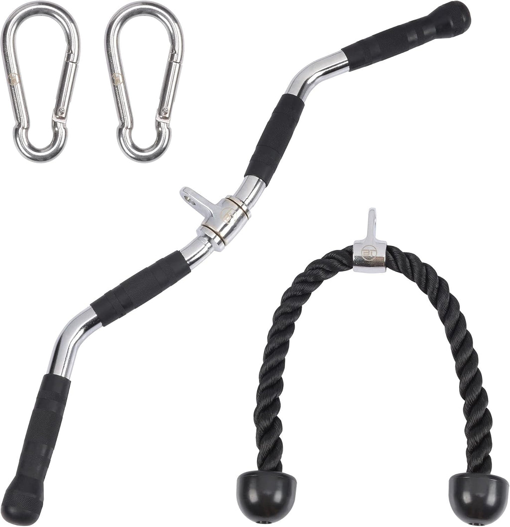 30 inch Pulldown Bar Attachment with Tricep Rope Z686