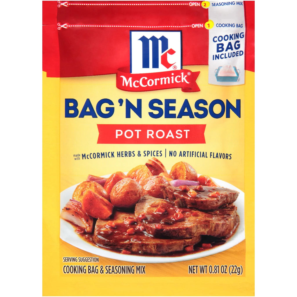 0.81 Oz Pot Roast Seasoning Bag 6 Pk V2923
