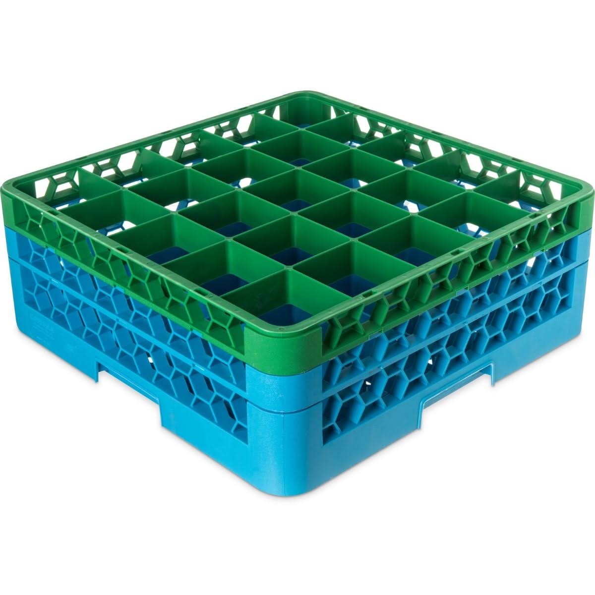 Dishwasher Glass Rack 25 Compartments with 2 Color Coded Extenders G622462