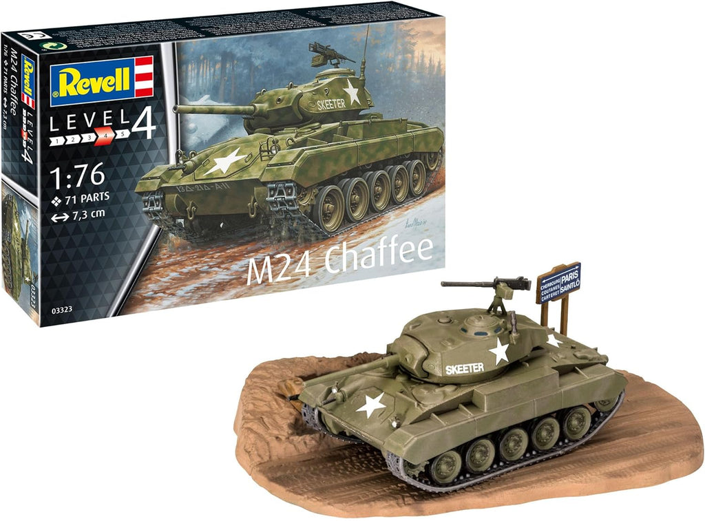 M24 Chaffee Plastic Model kit E16076