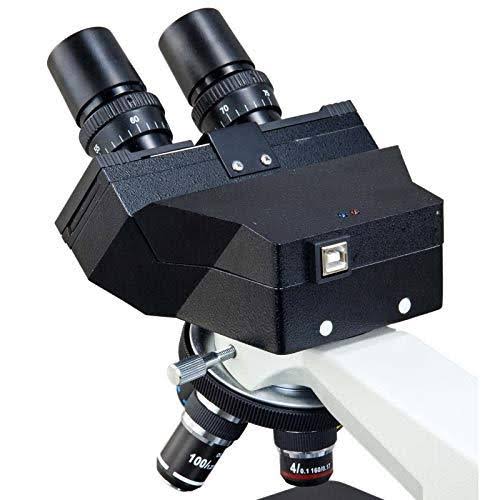 40X-2000X Digital Binocular Phase Contrast Compound Microscope with Built-in 3.0MP USB H988
