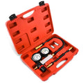Cylinder Leak Down Tester Kit Automotive Engine Pressure Gauges Compression Test Leakage Detector Tool Set W922386
