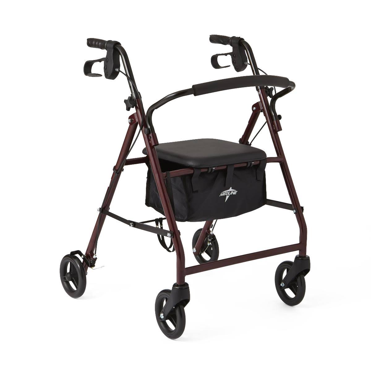 Burgundy Rollator N5058