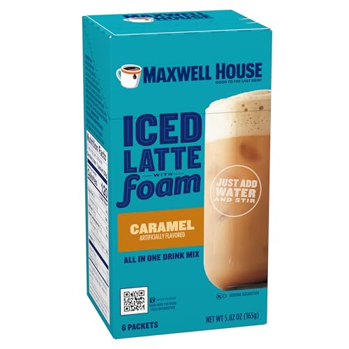 5.82 oz Iced Caramel Latte Instant Coffee Drink Mix U547