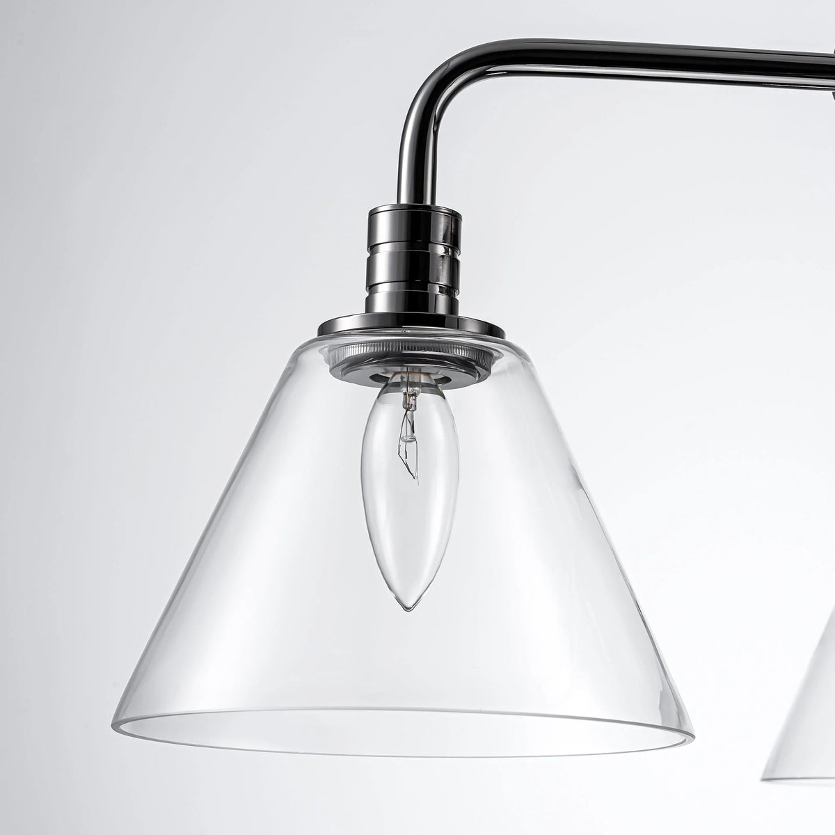 4-Light Dimmable Industrial Chandelier Q9722