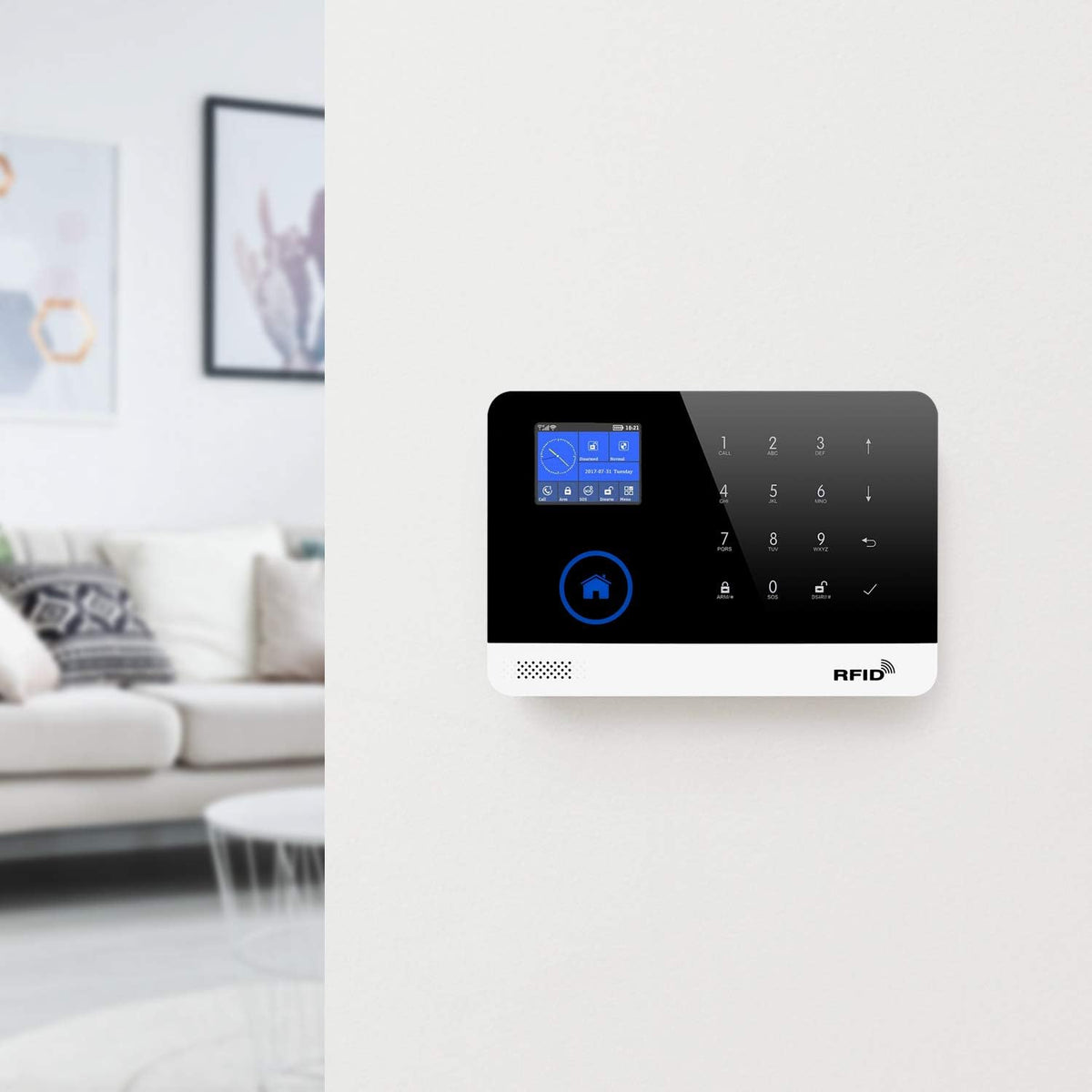 18 Piece Wireless DIY Burglar Alarm Security System I797