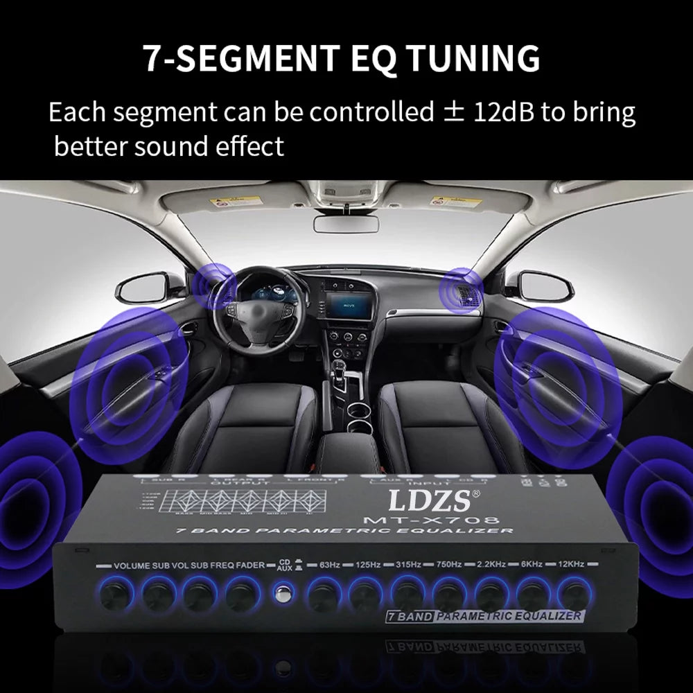 7 Band Car Equalizer P560079