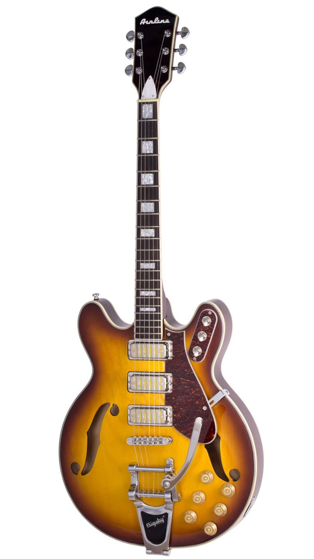 Vintage Redburst Electric Guitar U900313