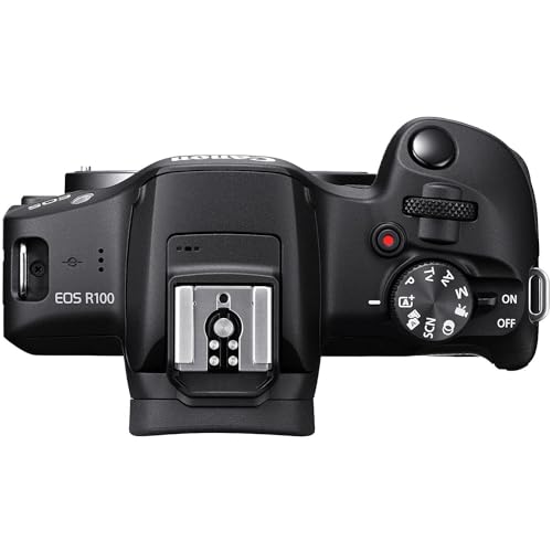Black Mirrorless Camera with RF-S 18-45mm Lens Kit E69646