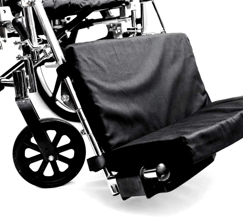 Padded Wheelchair Foot Rest, Black B494499