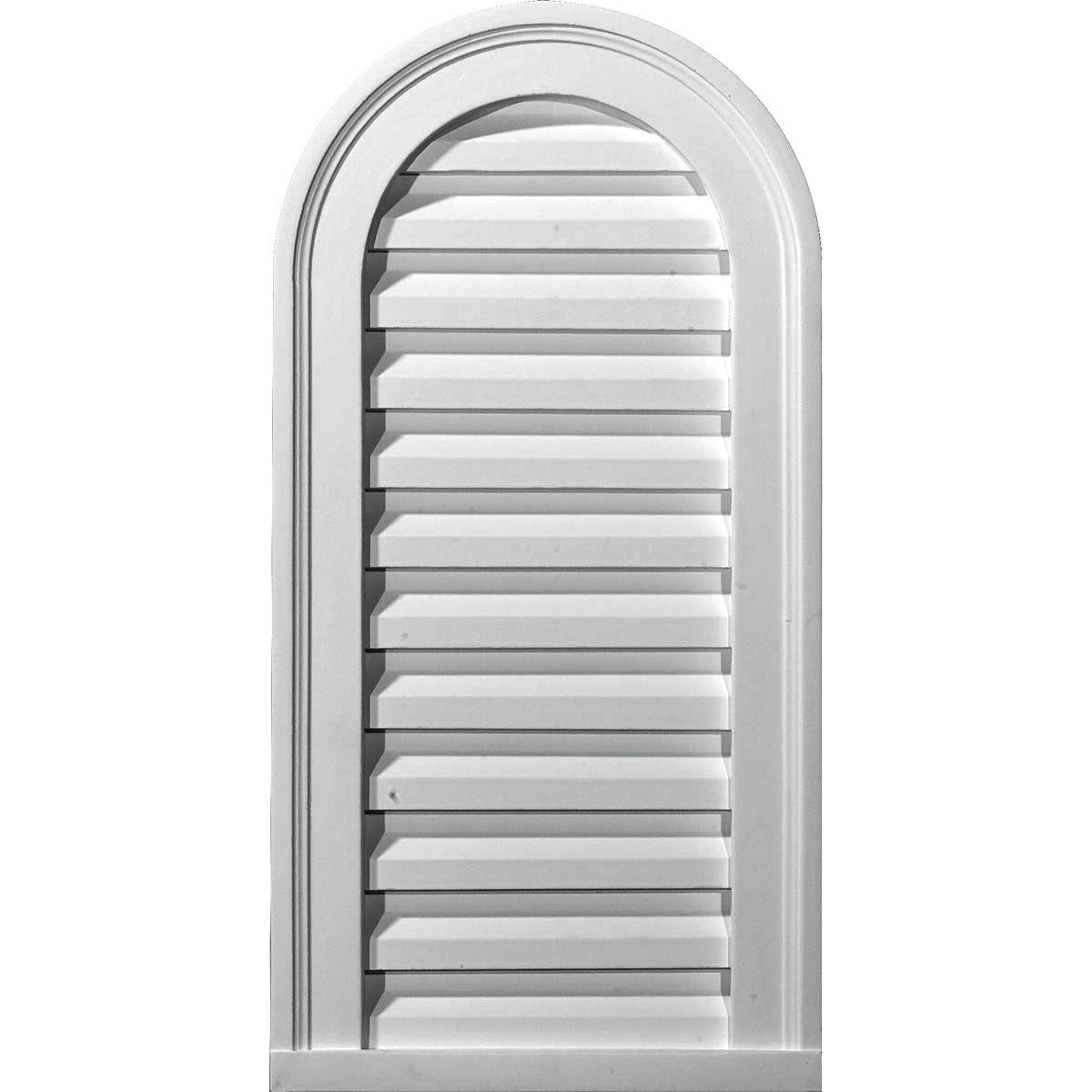 18 inch x 21 inch Urethane Gable Vent Louver H395