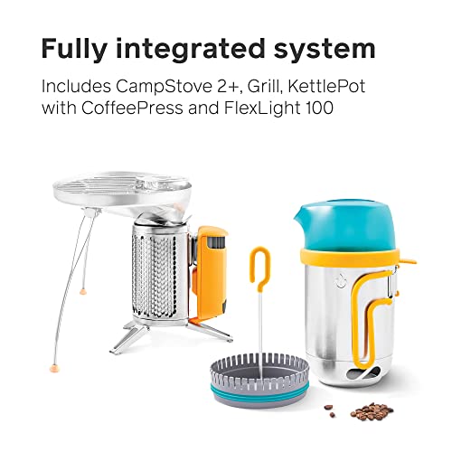 Wood Burning Camp Stove with USB Charging V7663