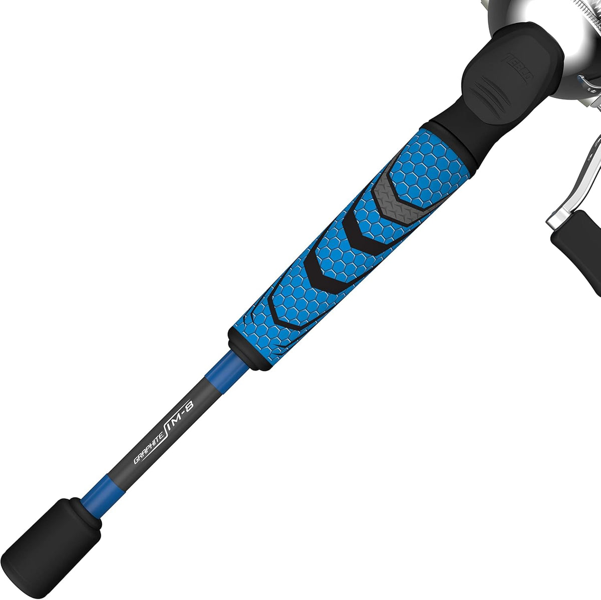 30 Blue/Silver Spincast Reel and Fishing Rod Combo T609532