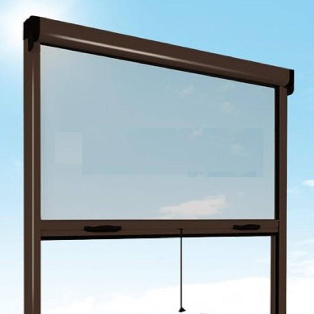 Bronze Aluminum Retractable Insect Screen Frame Kit W36510
