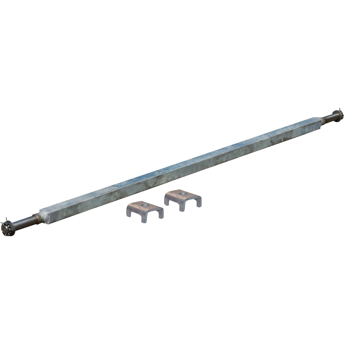 2000-Lb. Capacity Spring Trailer Axle with Adjustable Spring Mounts X6114