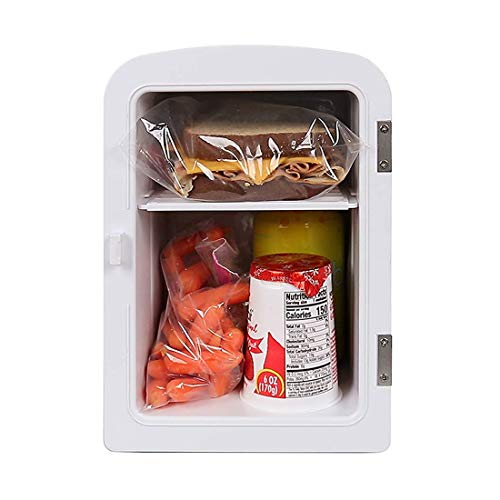 Retro 6-Can Mini Refrigerator Z269386