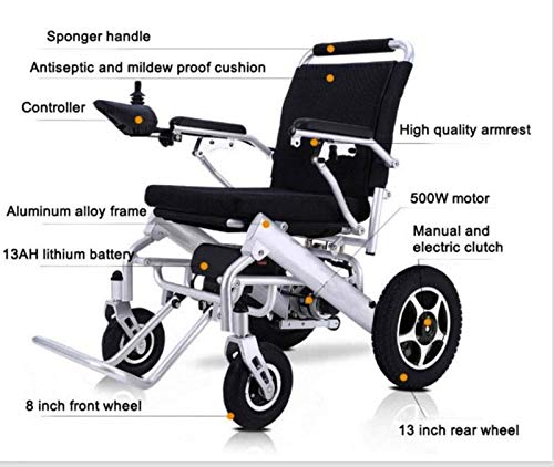Aviation Travel Safe Lightweight Electric Power Wheelchair Scooter V1405