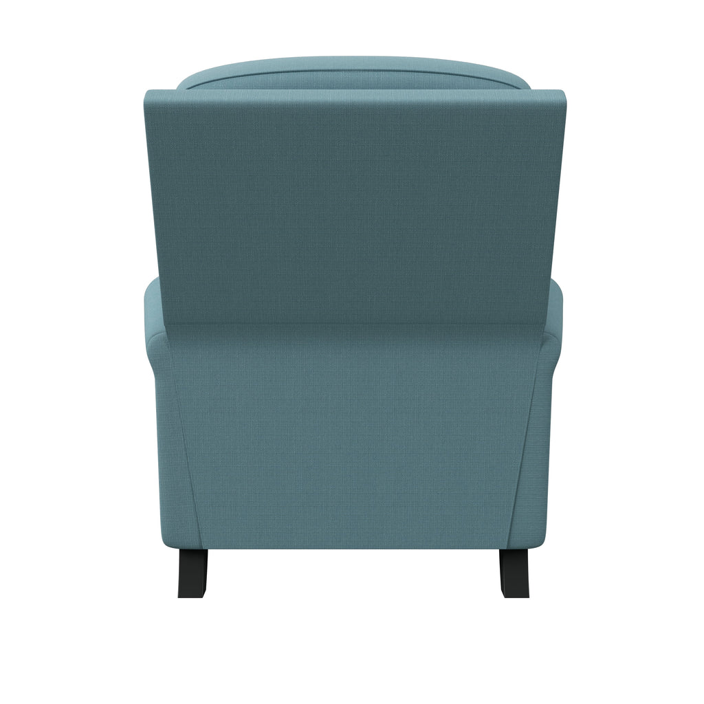 Sky Blue Push Back Recliner Chair V195575