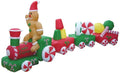 Inflatable Christmas Candy Train Yard Decoration O30812