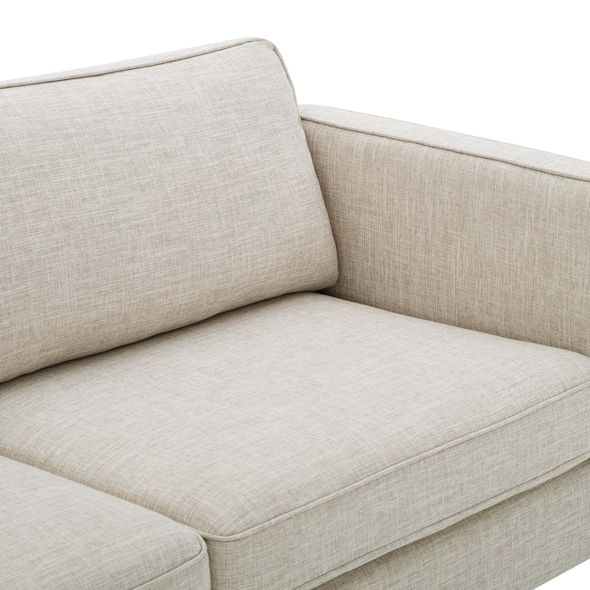 Beige Fabric Sofa E370