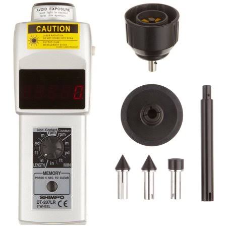 Digital Handheld Tachometer with LED Y591