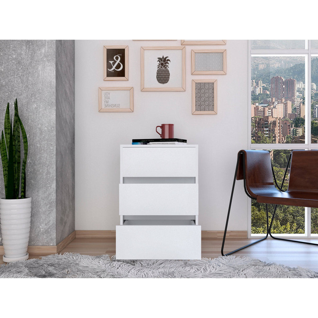Black 3 Drawer Filing Cabinet N59611