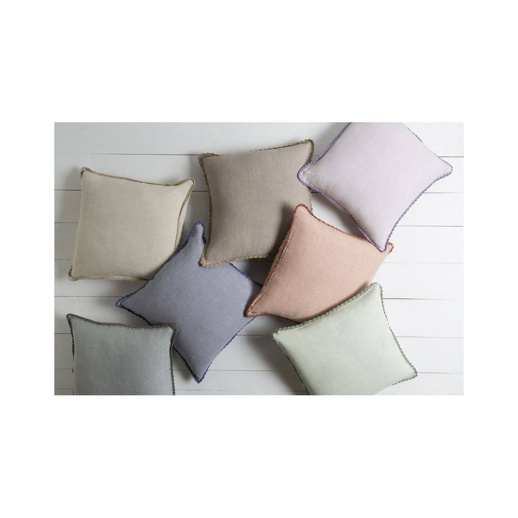 100% Linen Down Fill Pillow W76380