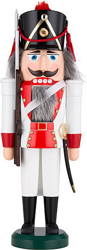 Nutcracker Rifle Man Red 39cm F49672